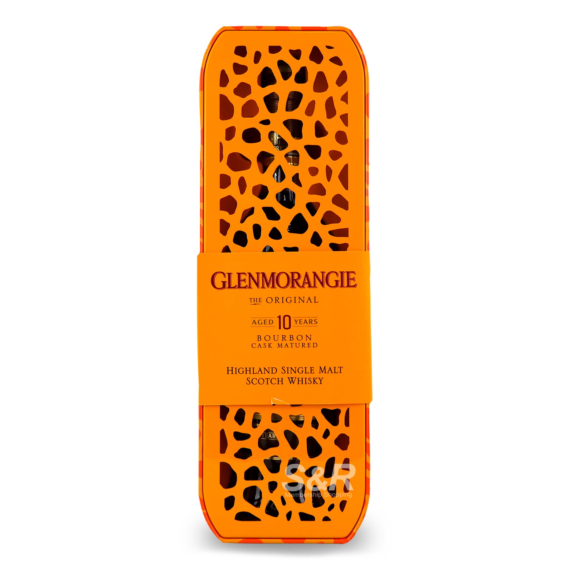 Glenmorangie Aged 10 Years Highland Single Malt Scotch Whisky 700mL